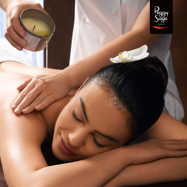 massagem velas